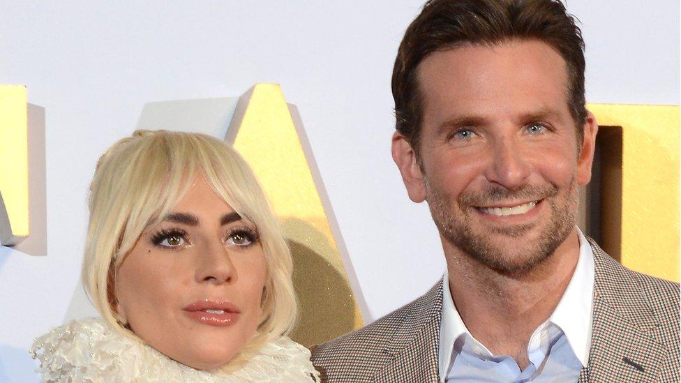 Lady Gaga and Bradley Cooper