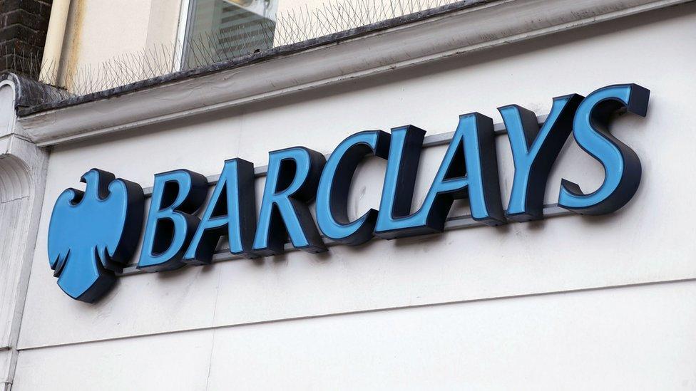 Barclays sign