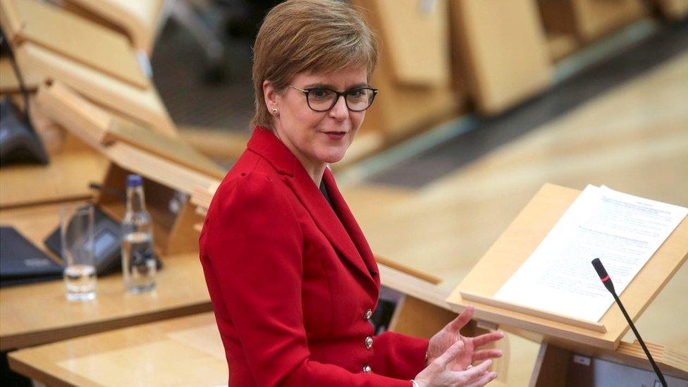 First Minister Nicola Sturgeon