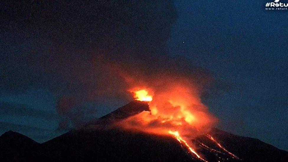 Colima Volcano