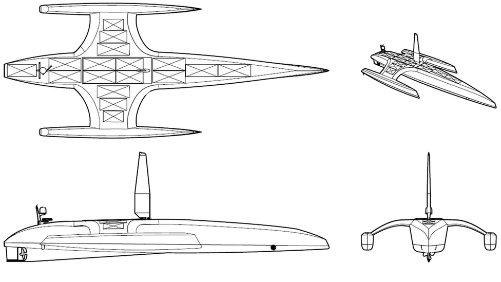 Mayflower Autonomous Ship drawings