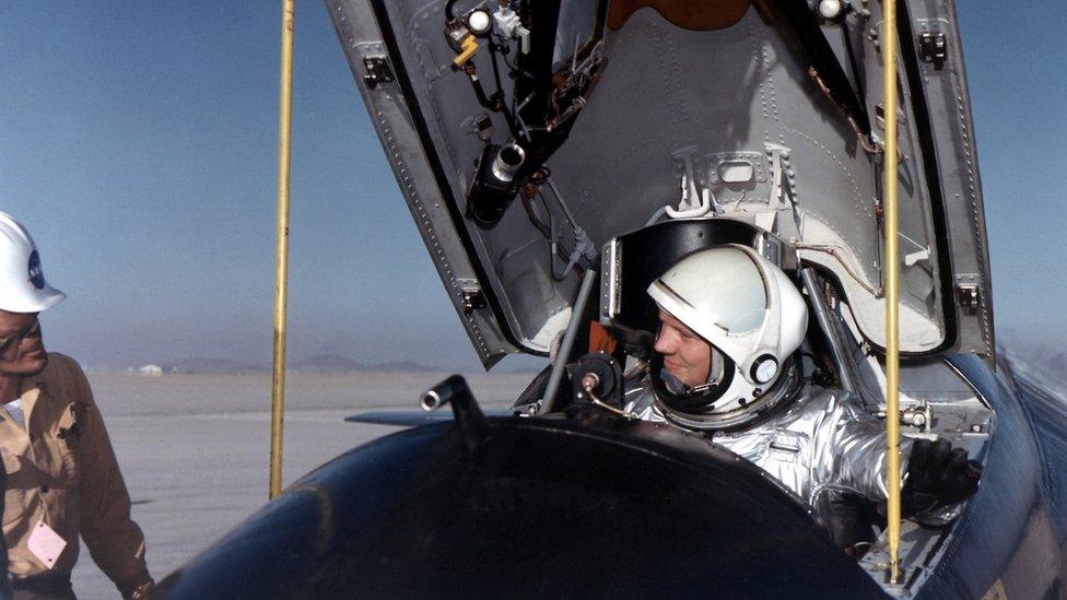 Neil Armstrong in an X-15