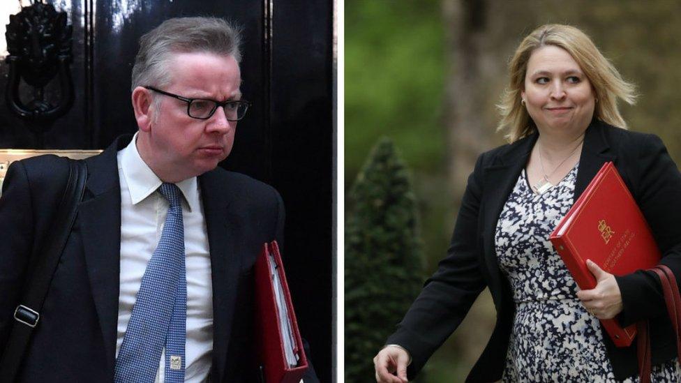 Michael Gove and Karen Bradley