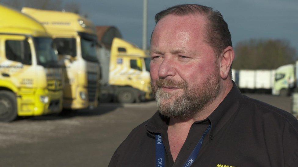 Paul Pryor from Mark Thompson Transport