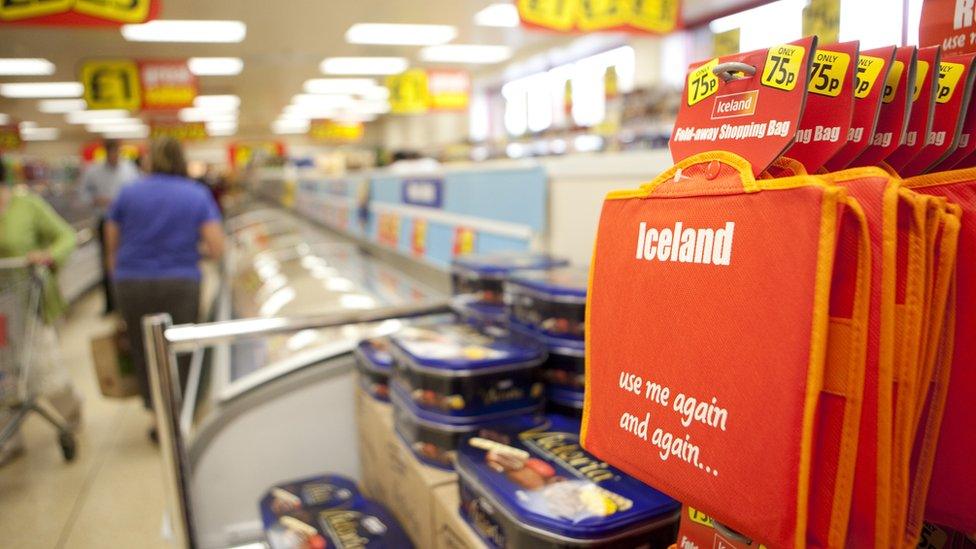 Iceland shop