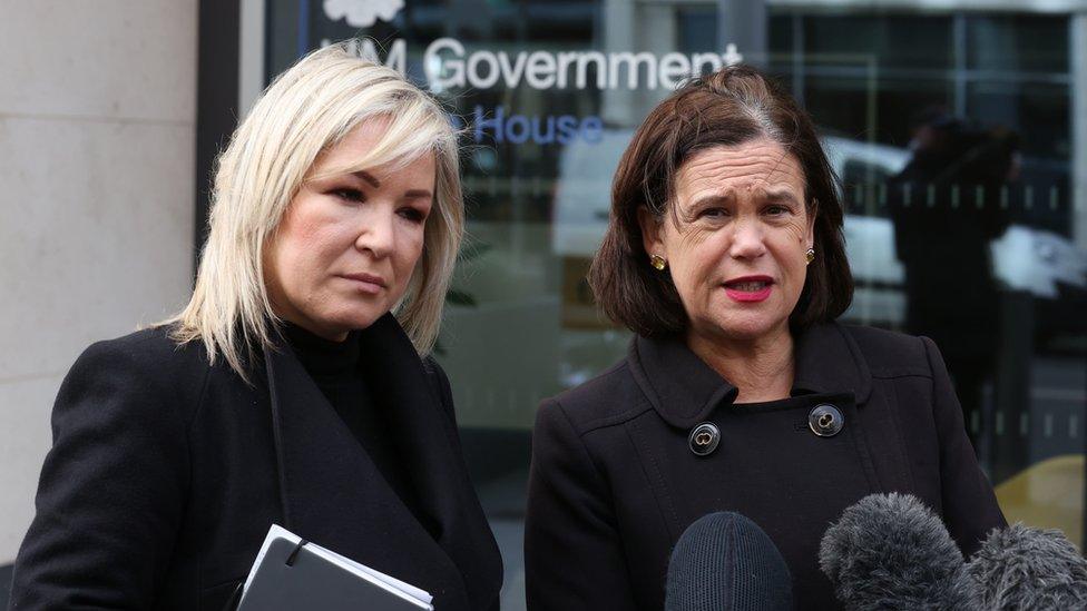 Michelle O'Neill and Mary Lou McDonald