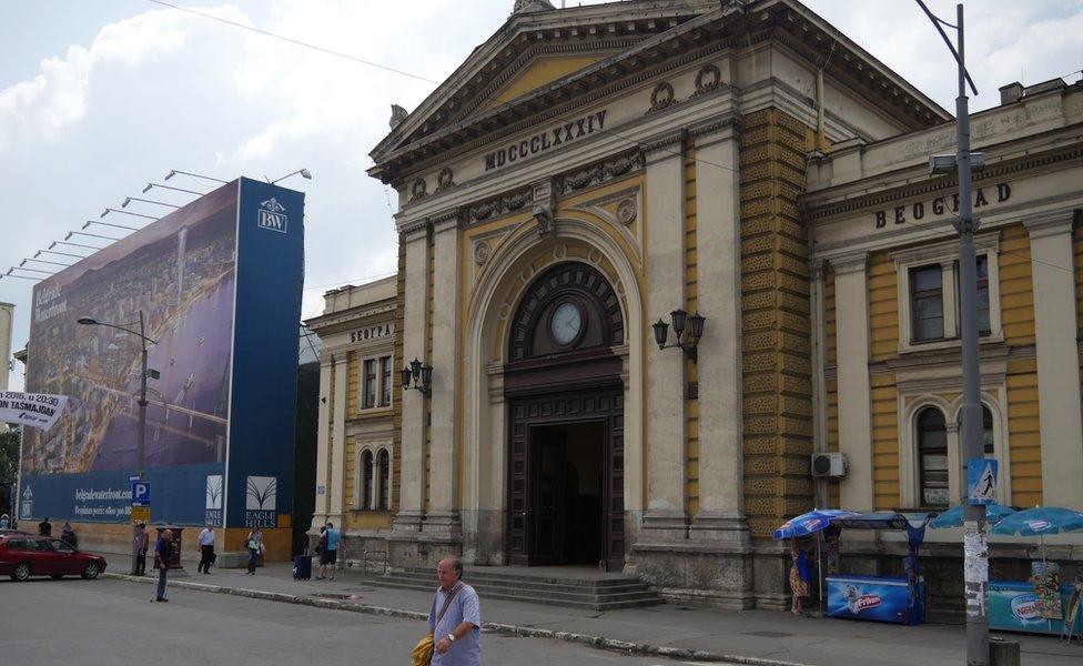 Belgrade railway station