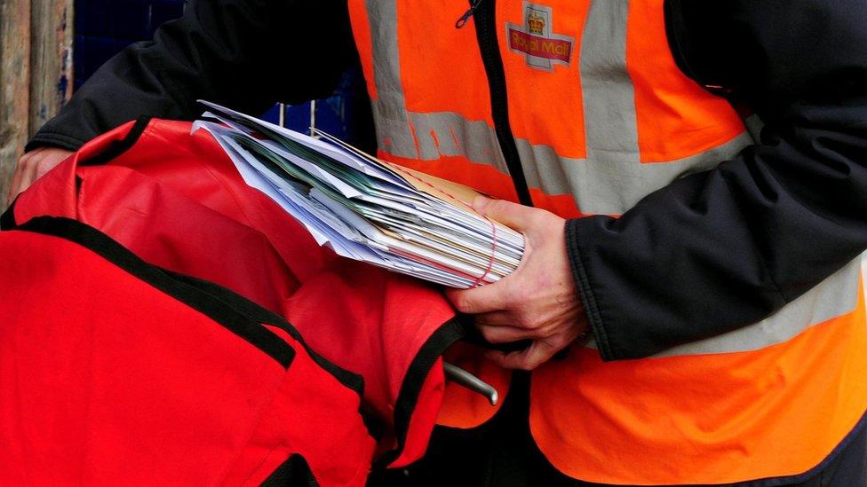 Royal Mail worker