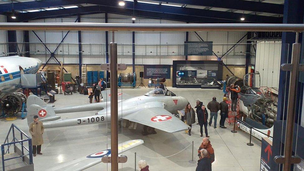 De Havilland Museum hangar