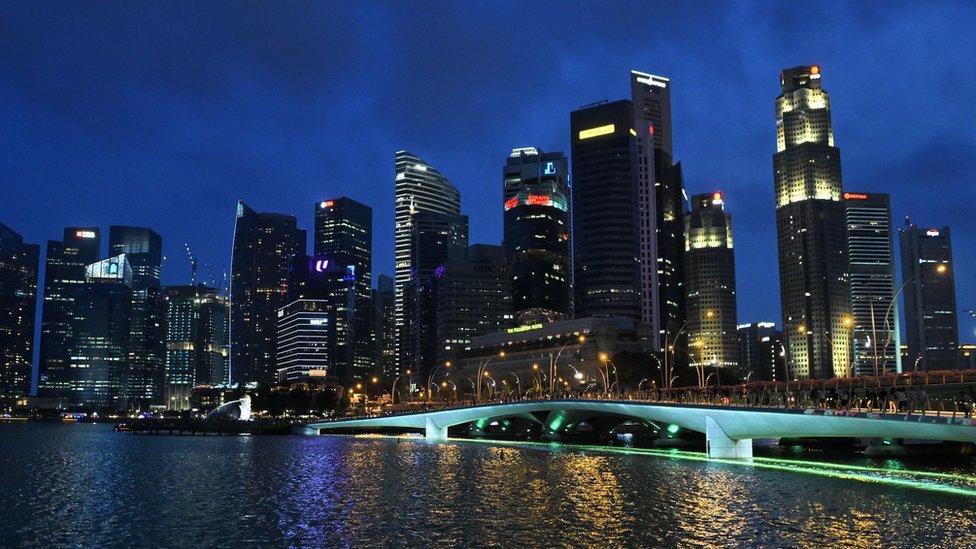 Singapore skyline - file pic