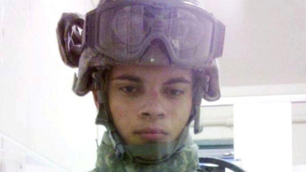 A selfie photo from Facebook of Esteban Ruiz Santiago, an Iraq veteran, who was identified as the suspected gunman who opened fire Friday in the Fort Lauderdale International Airport.