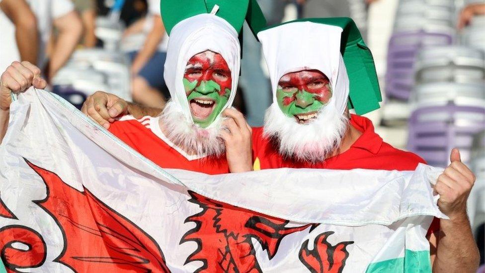 Wales fans