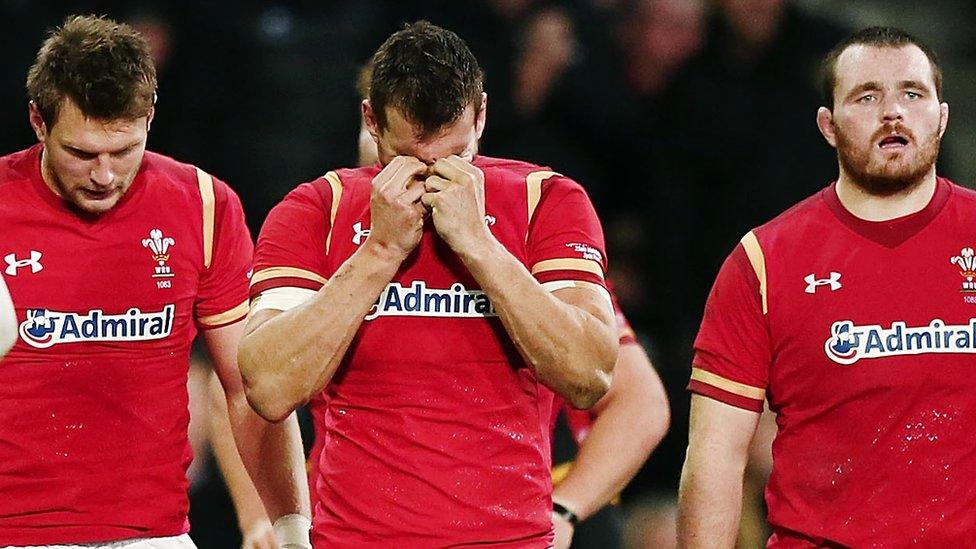 Dan Biggar, Sam Warburton and Ken Owens