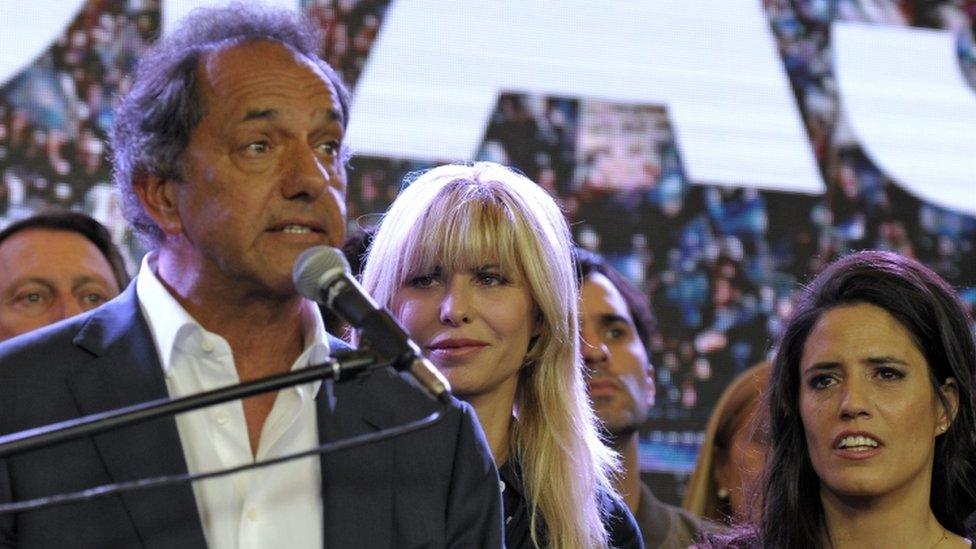 Daniel Scioli makes concession speech - 22 November