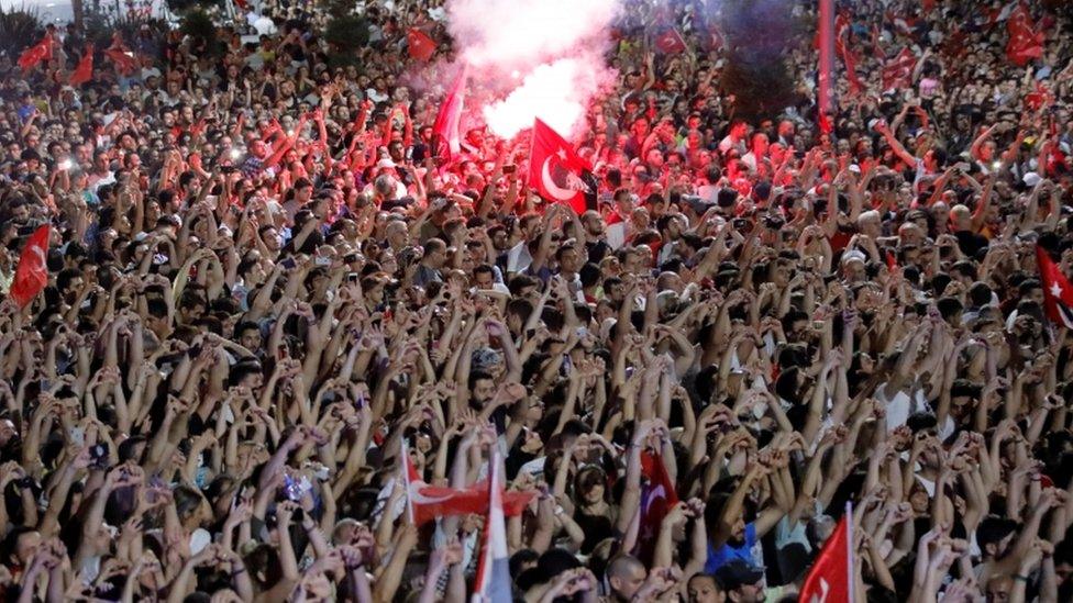 Rally for Ekrem Imamoglu in Istanbul