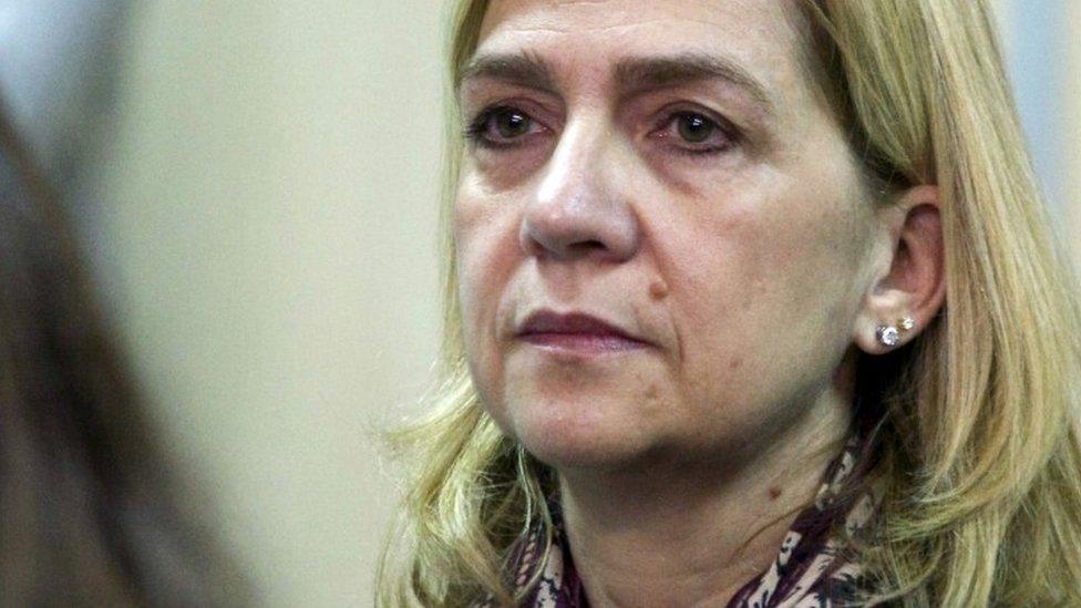 Spain's Princess Cristina