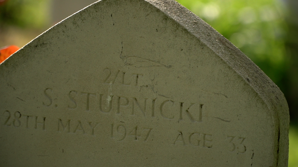 Grave of Polish serviceman in Hereford