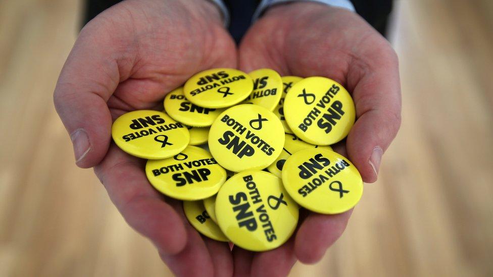 SNP badges