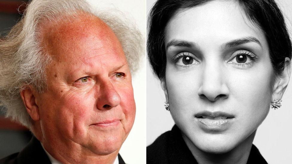 Graydon Carter and Radhika Jones