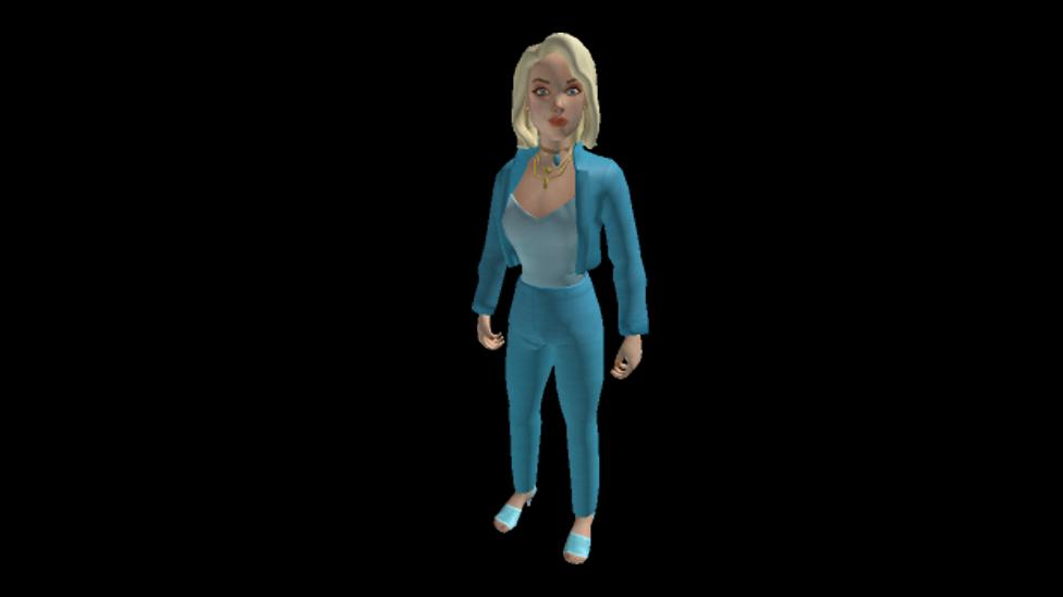 Zara Larsson's Roblox avatar