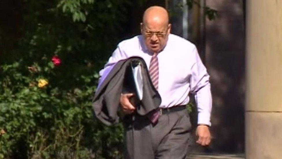Gerald Martin outside court during a previous hearing