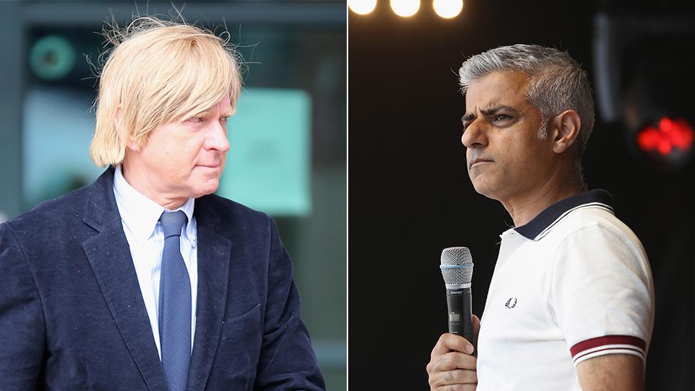 Michael Fabricant and Sadiq Khan