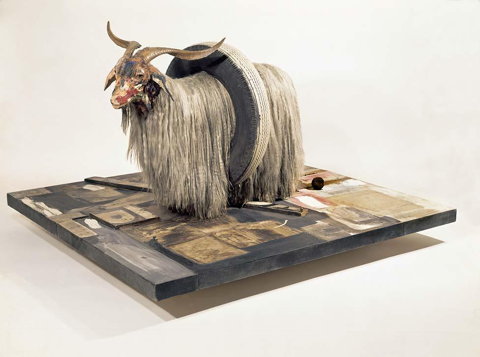 Monogram, 1955-59 by Robert Rauschenberg