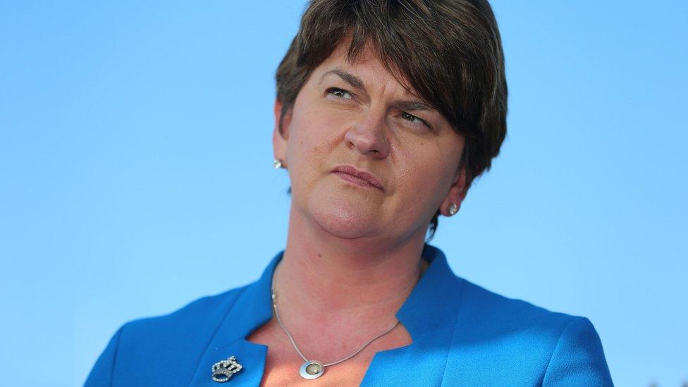 First Minister Arlene Foster