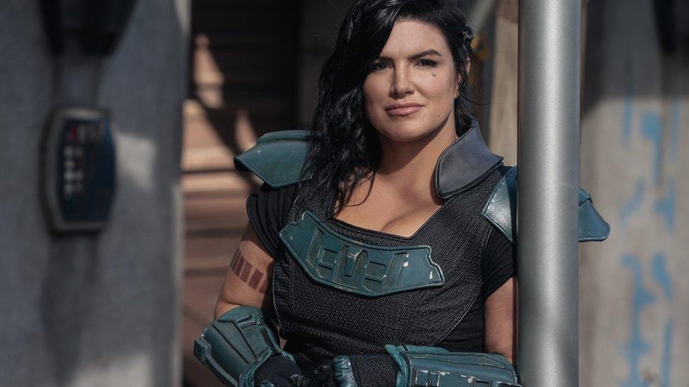 Gina Carano as Cara Dune.