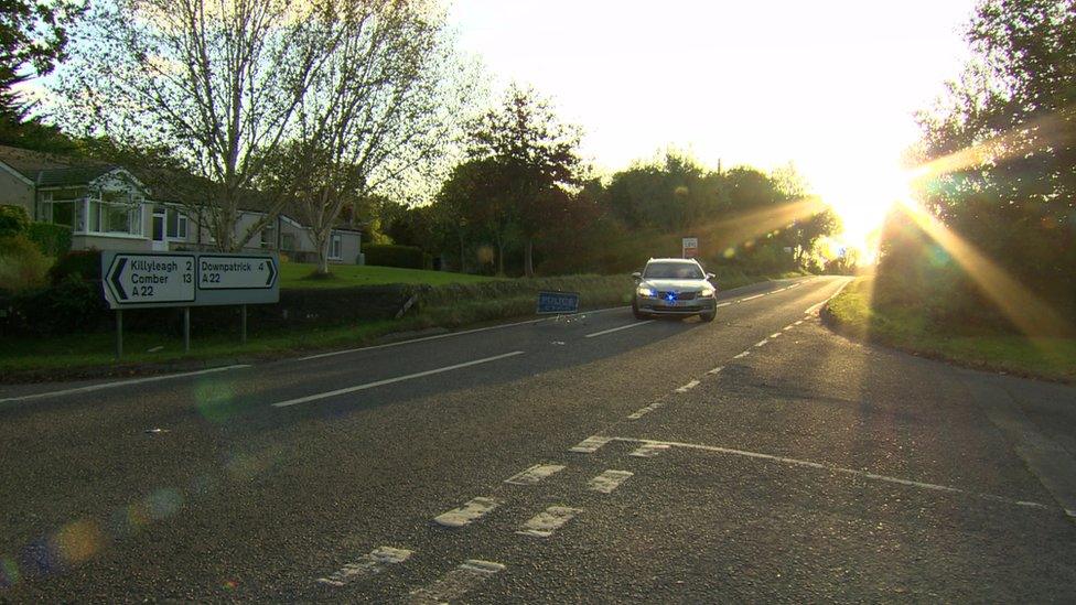 Killyleagh Road crash