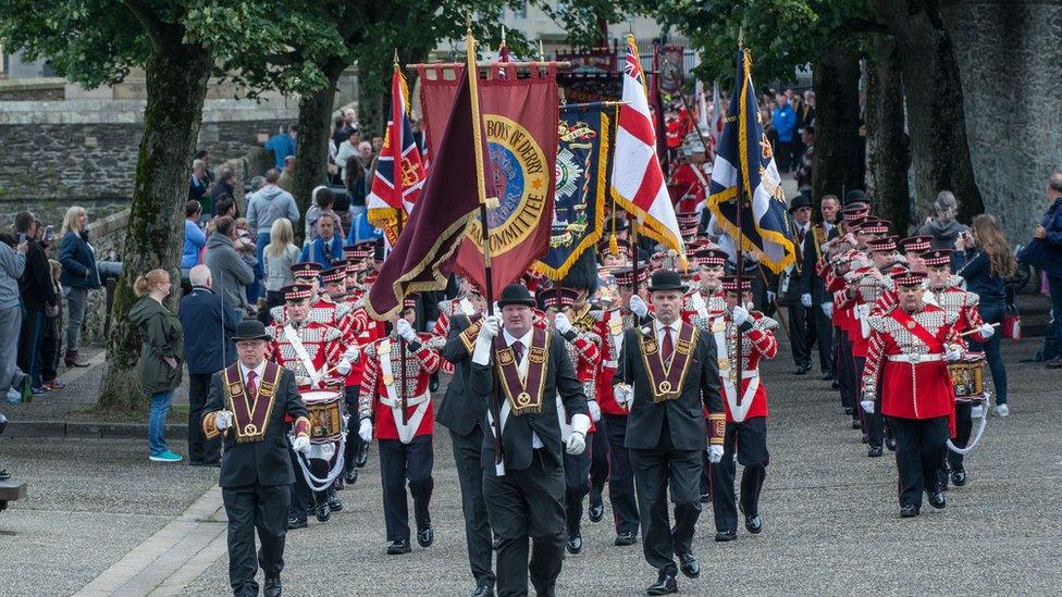 The parade in 2016