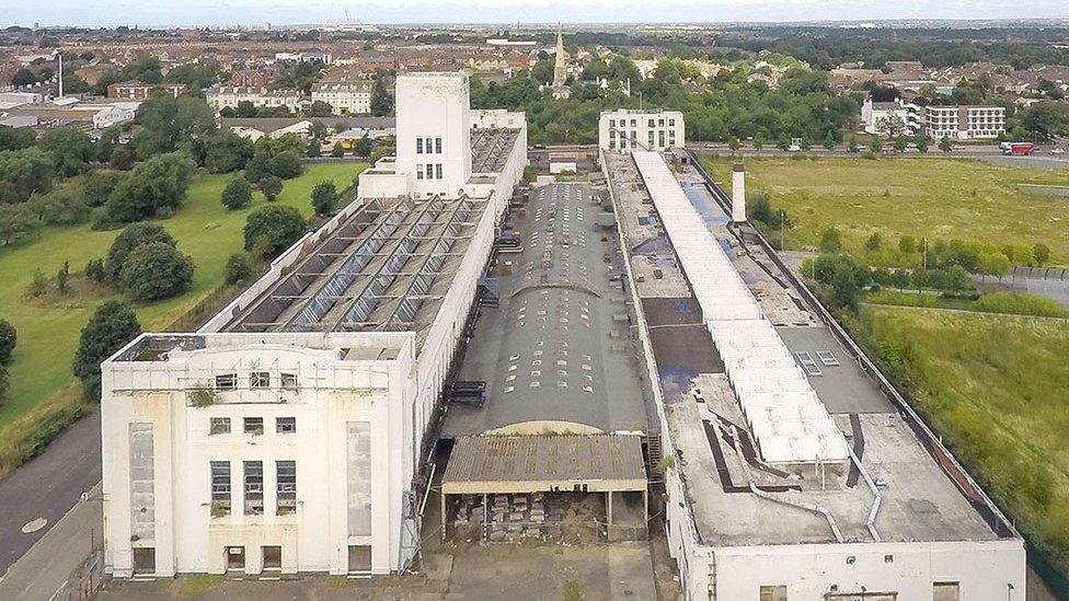 Littlewoods building in Liverpool