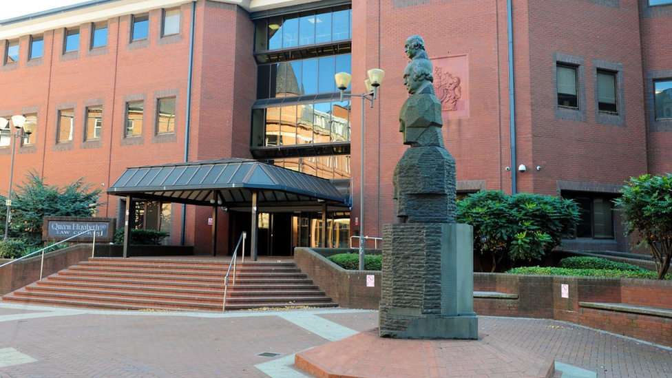 Exterior of Birmingham Crown Court