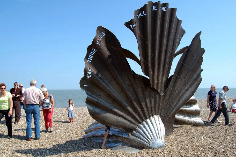 Scallop by Maggi Hambling