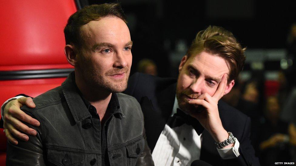 Kevin Simm and Ricky Wilson