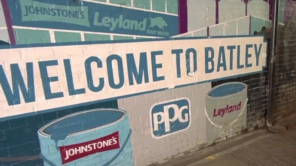 Batley sign