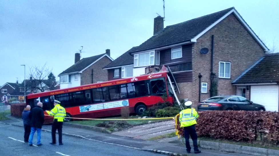 Wycombe Road Crash