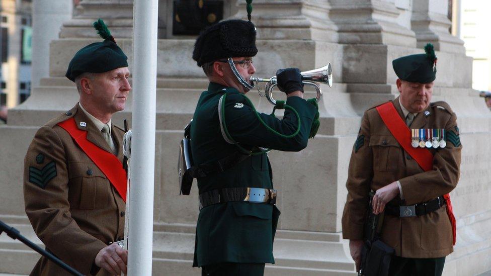 Remembrance event Belfast