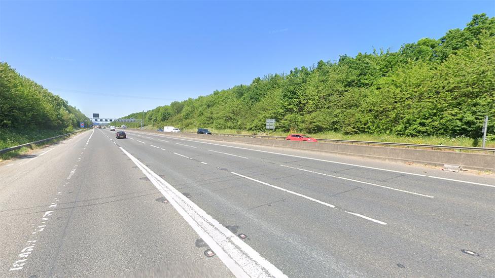 Junction 30 on M62 motorway