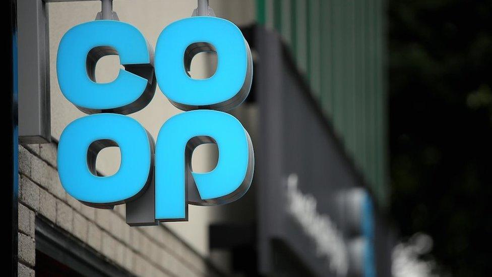 Co-op sign