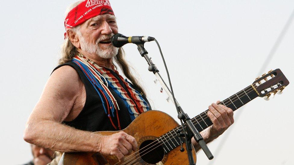 Willie Nelson at Coachella in 2007