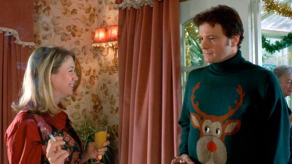 Bridget Jones and Mark Darcy