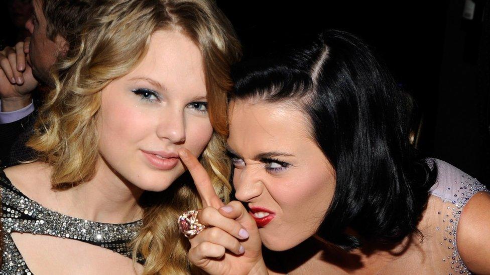 Taylor Swift and Katy Perry