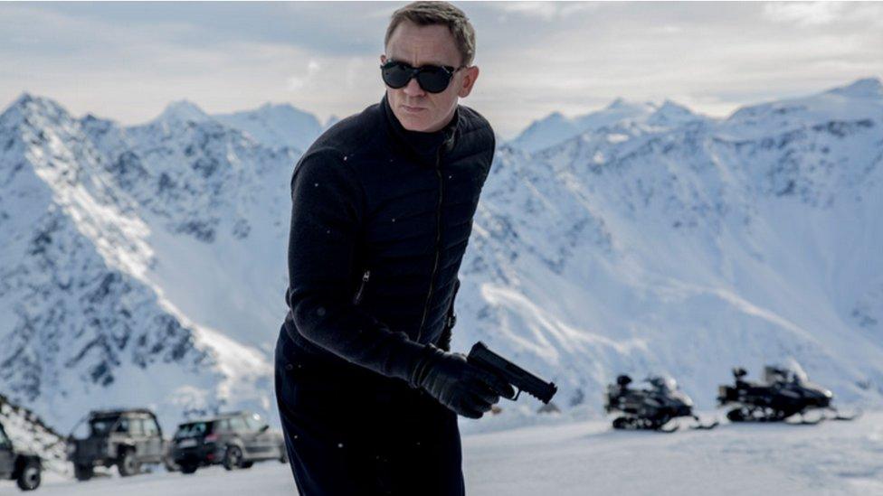 Daniel Craig as James Bond in Spectre