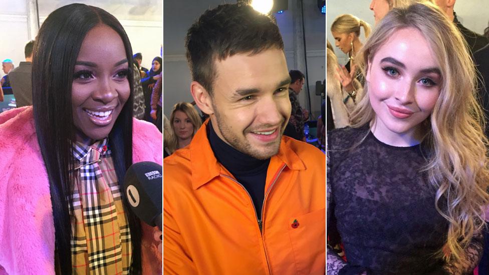 Ray BLK, Liam Payne & Sabrina Carpenter