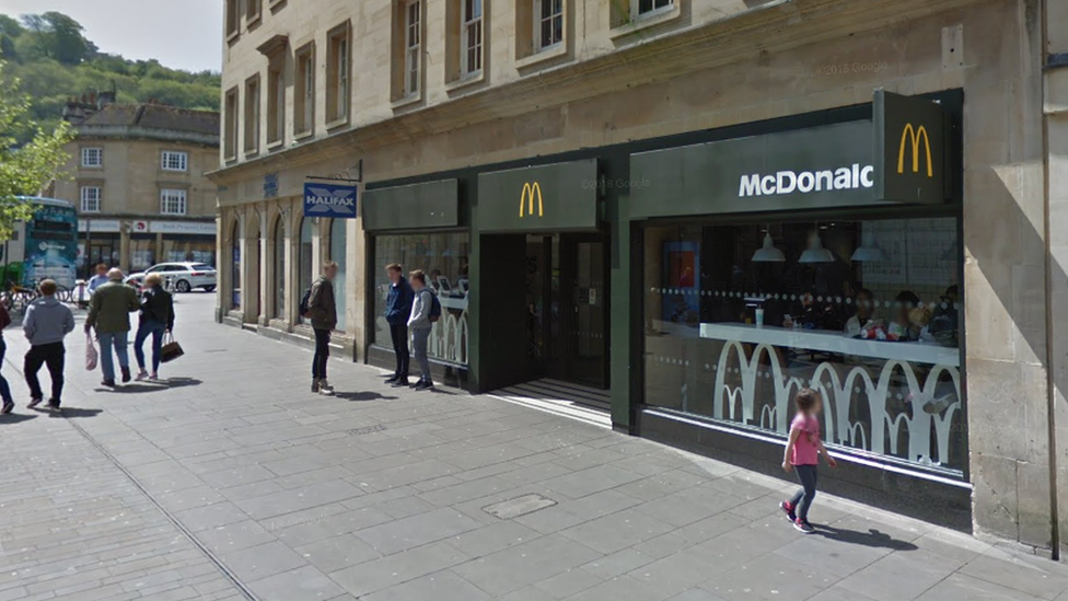 McDonald's in Southgate Street, Bath
