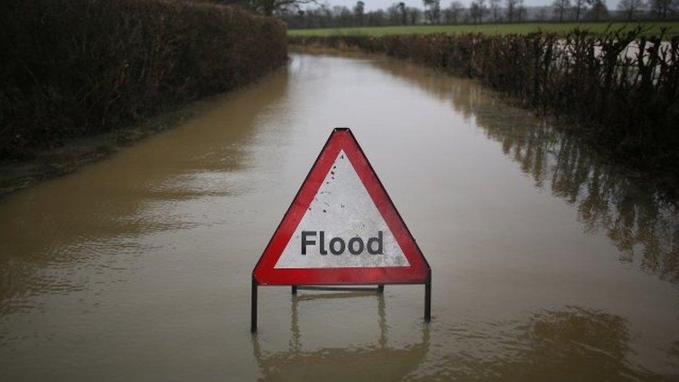 Flood sign