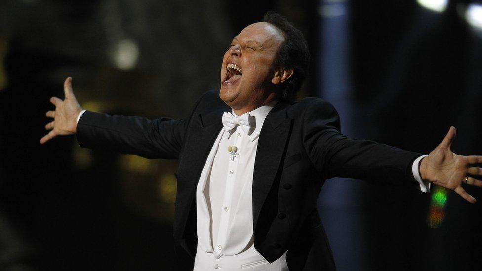 Billy Crystal hosting the Oscars