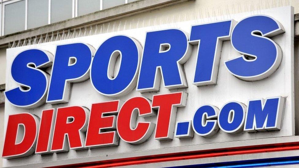 Sports Direct sign