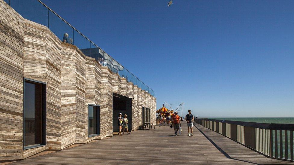 The Grade II listed Victorian pier, won the RIBA Stirling Prize for architecture